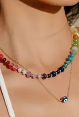 Lotus and Luna Statement Healing Necklace