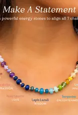 Lotus and Luna Statement Healing Necklace