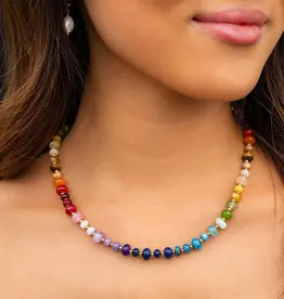Lotus and Luna Statement Healing Necklace