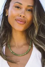 Lotus and Luna Statement Healing Necklace