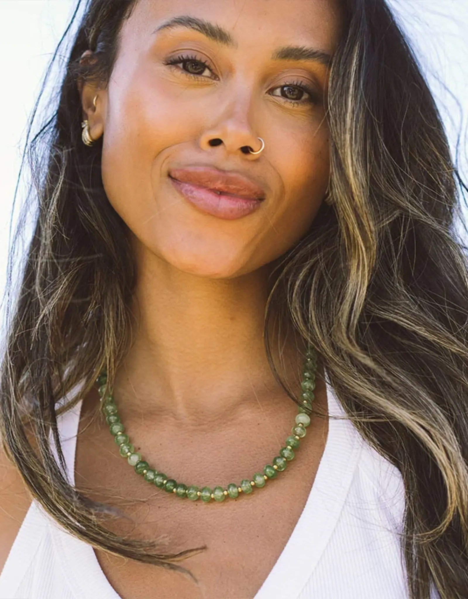 Lotus and Luna Statement Healing Necklace