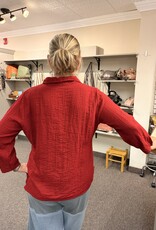 Cut Loose Hi-lo Rayon Blouse