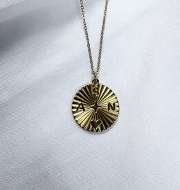 Raising Surfers Always Stay Near Gold Necklace