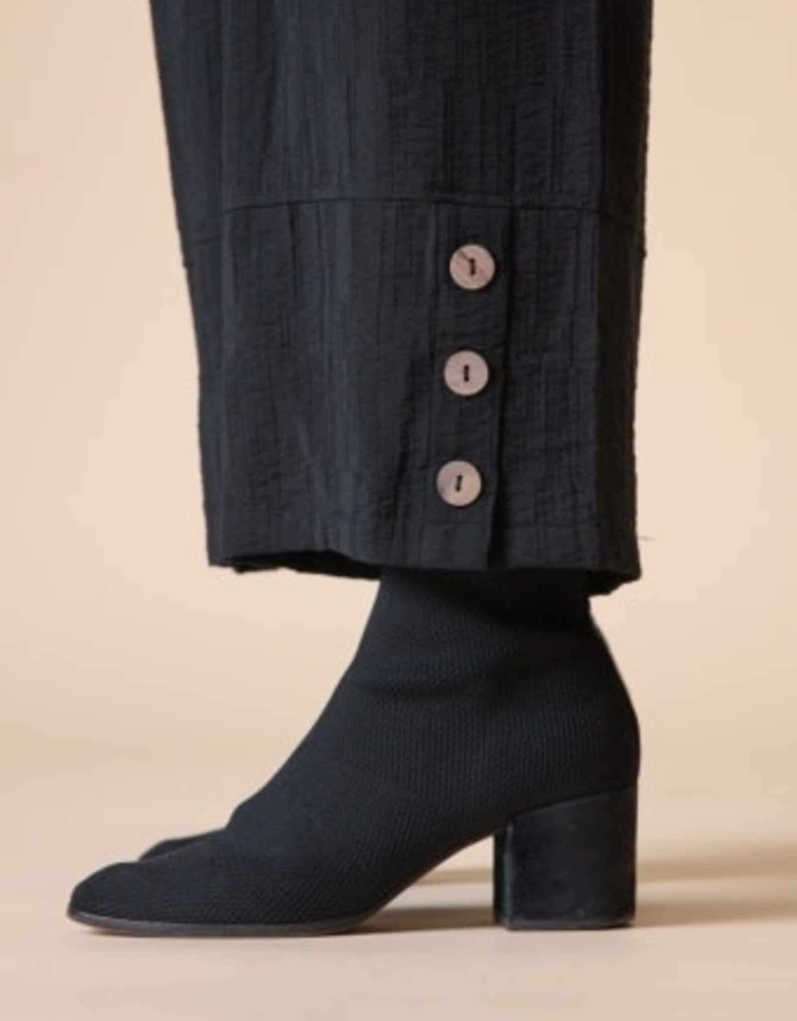Habitat Clothes to Live In Jacquard Button Hem Pant