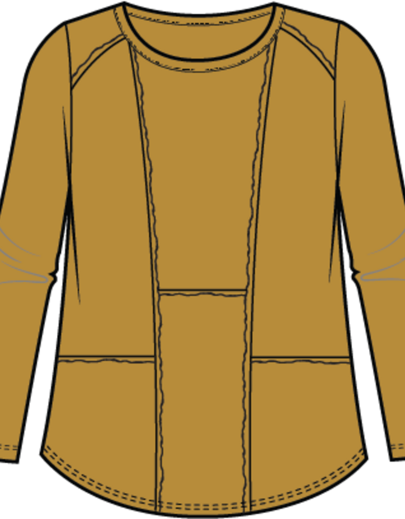 Habitat Clothes to Live In Cotton Pebble Seamed Tunic