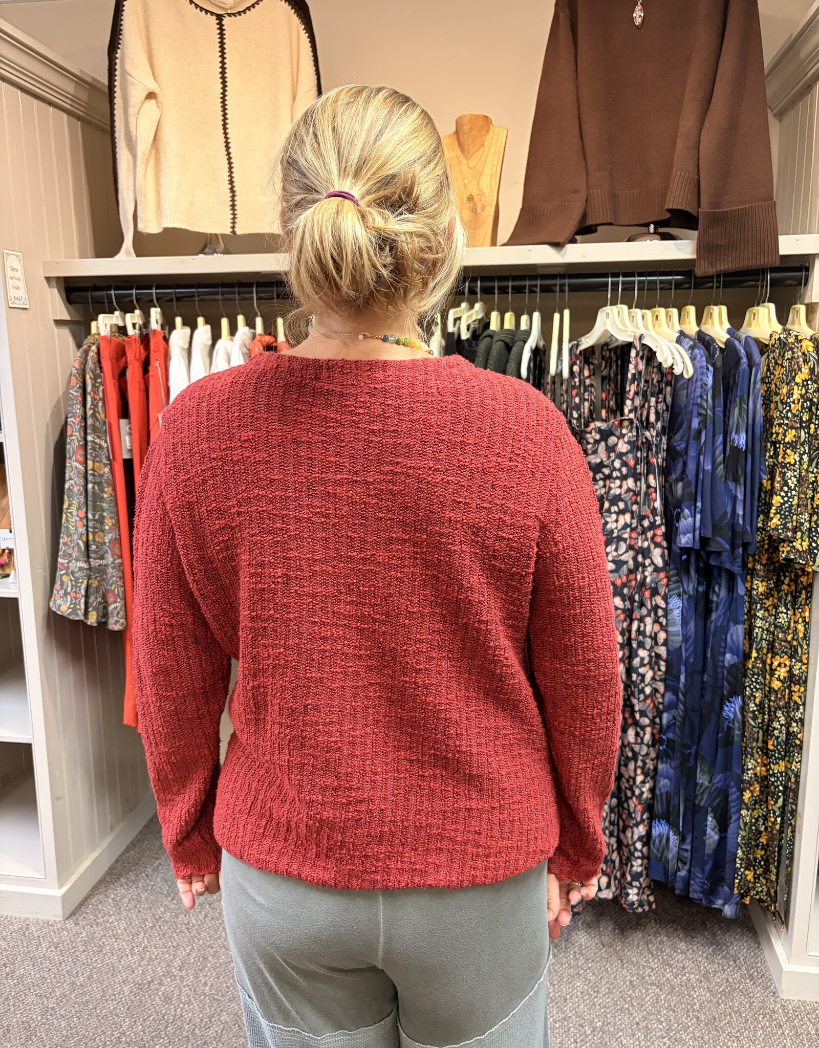 Cut Loose Puff Sleeve Cardigan