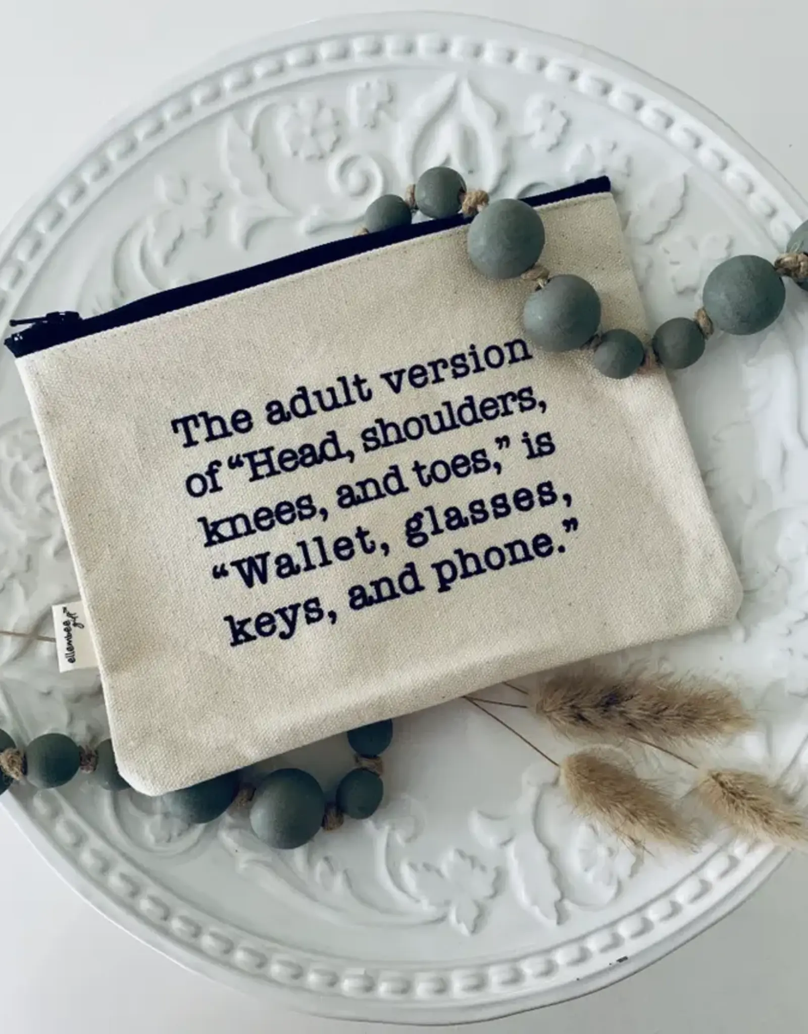 Ellembee Canvas Zipper Pouches