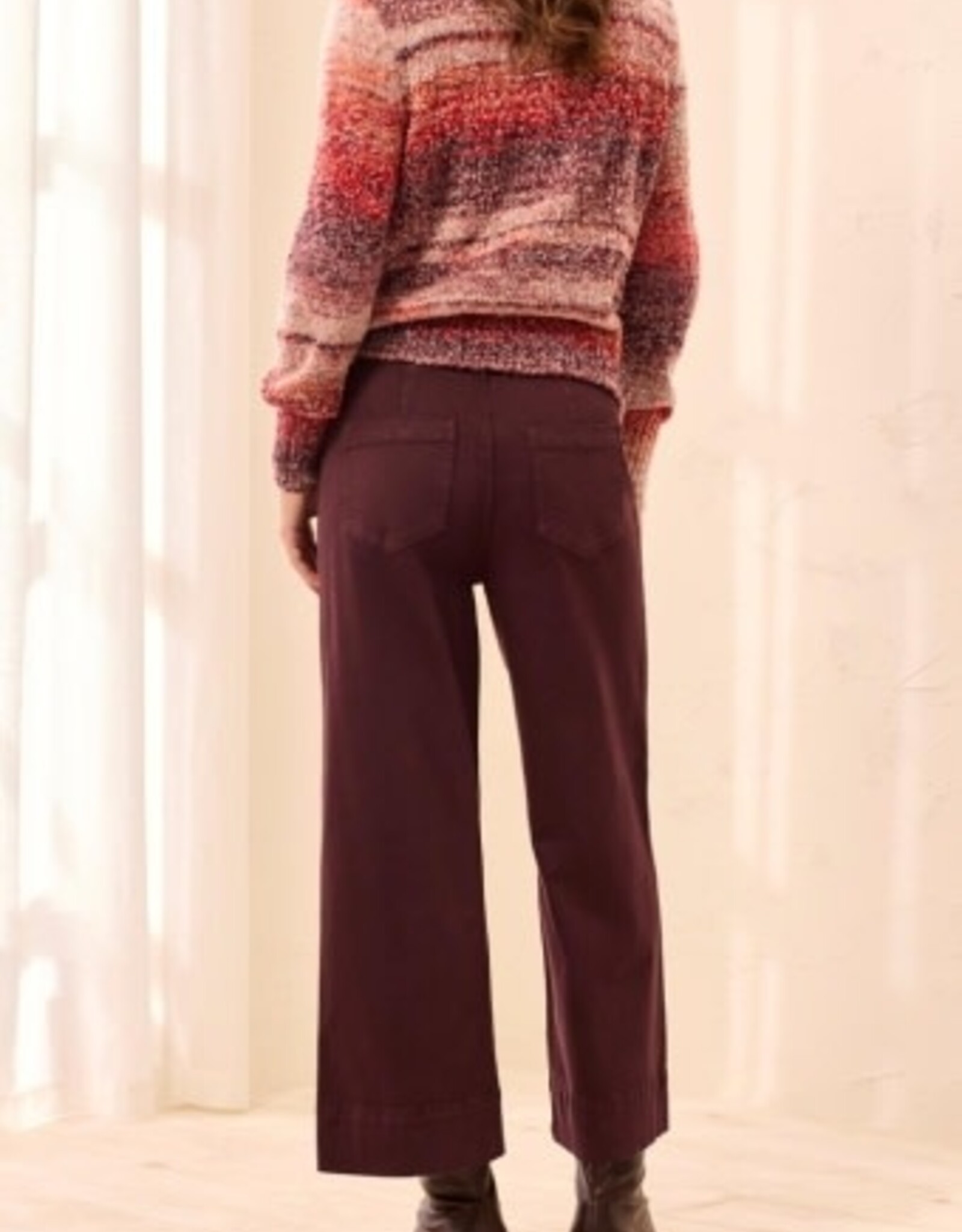 TRIBAL Stretch Denim Palazzo Pant