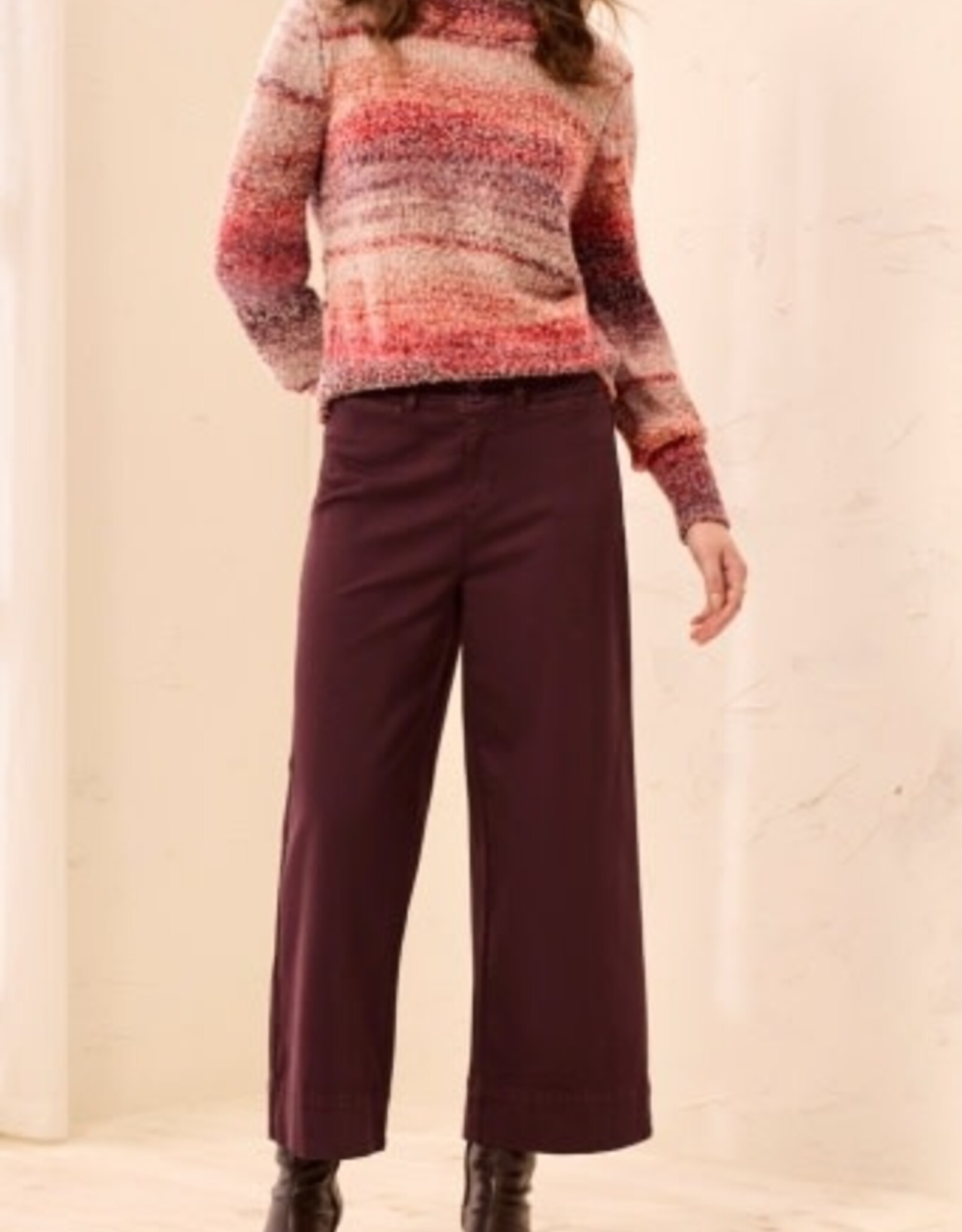 TRIBAL Stretch Denim Palazzo Pant