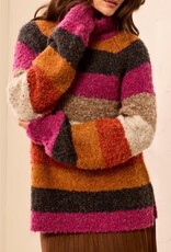TRIBAL Boucle Turtleneck Sweater