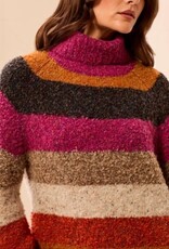 TRIBAL Boucle Turtleneck Sweater