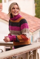 TRIBAL Boucle Turtleneck Sweater