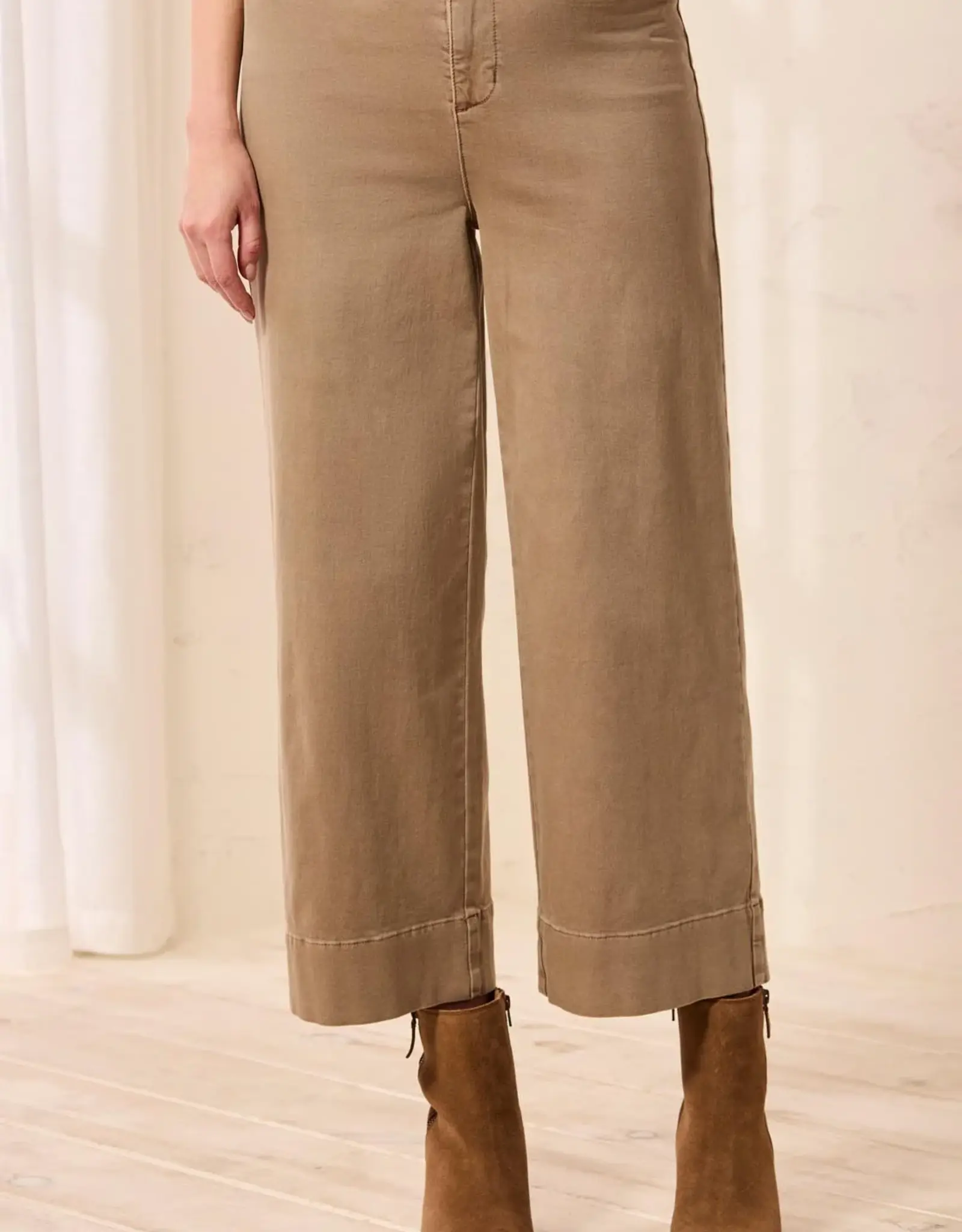 TRIBAL Stretch Denim Palazzo Pant