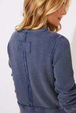 Habitat Clothes to Live In Waffle Solitude Crew Top