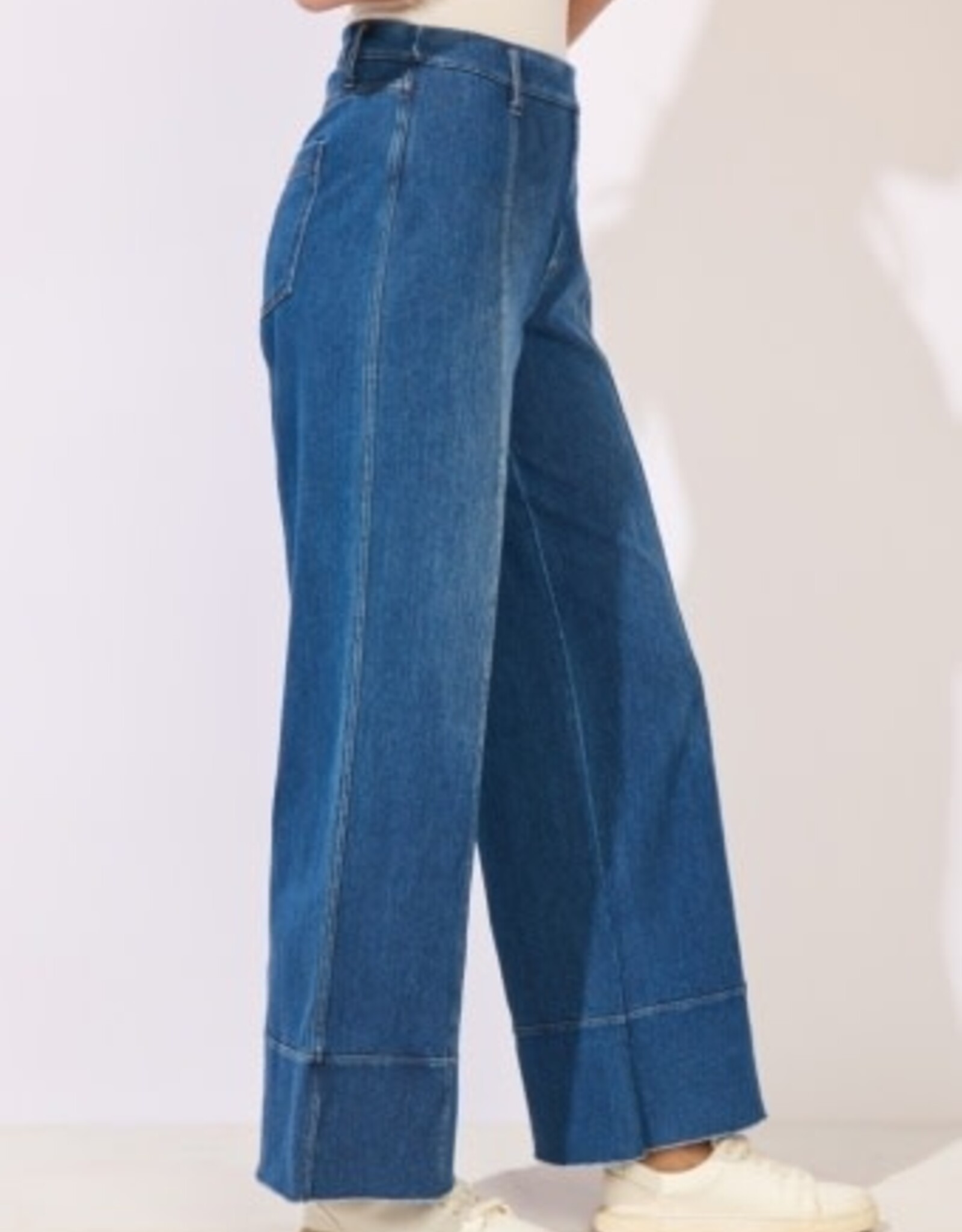Escape by Habitat Knit Denim Relaxed Leg Jean
