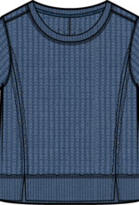 Habitat Clothes to Live In Waffle Solitude Crew Top