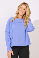 Escape by Habitat Color Washed Terry Raglan Crew