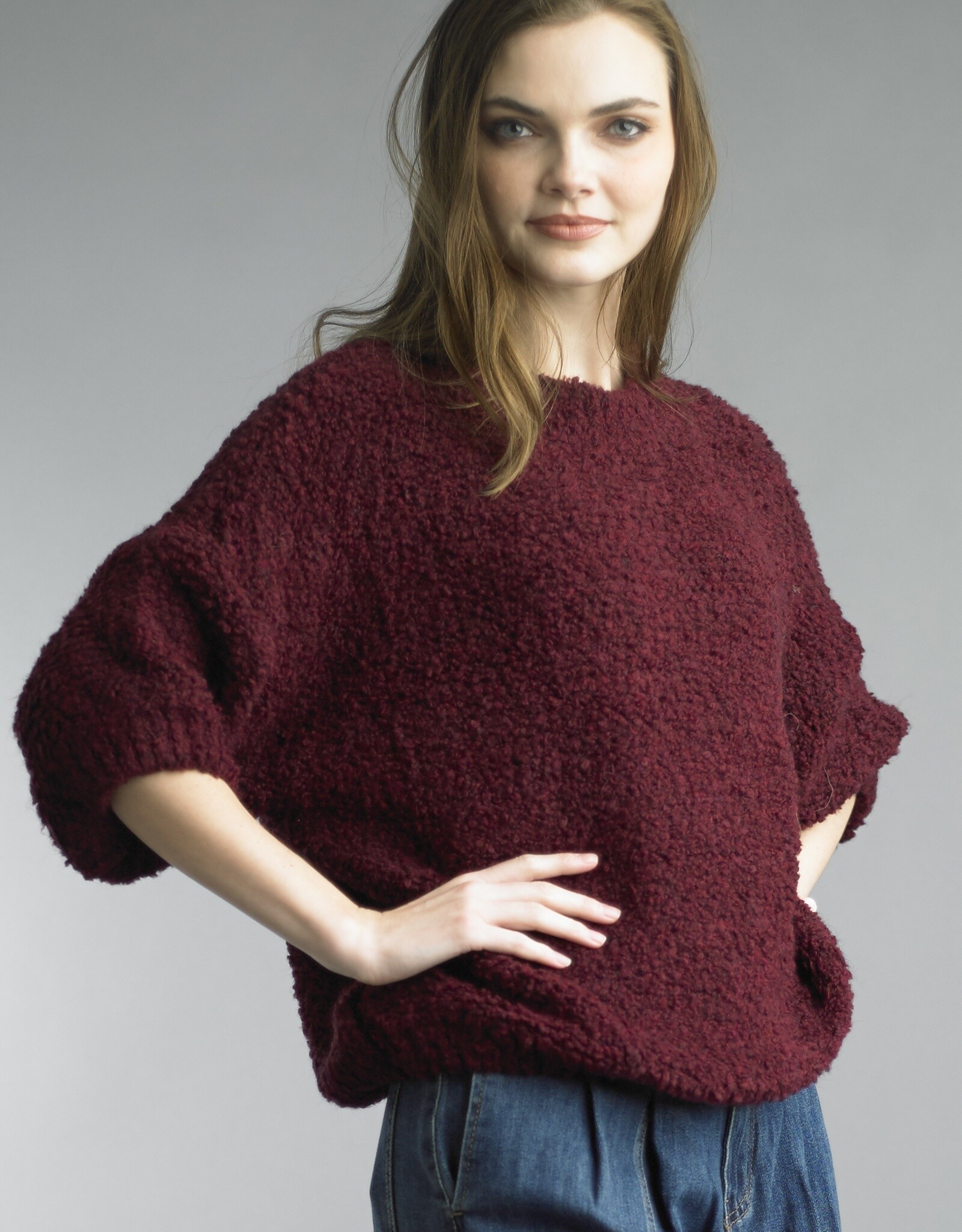 Tempo Paris Chunky Boucle Sweater