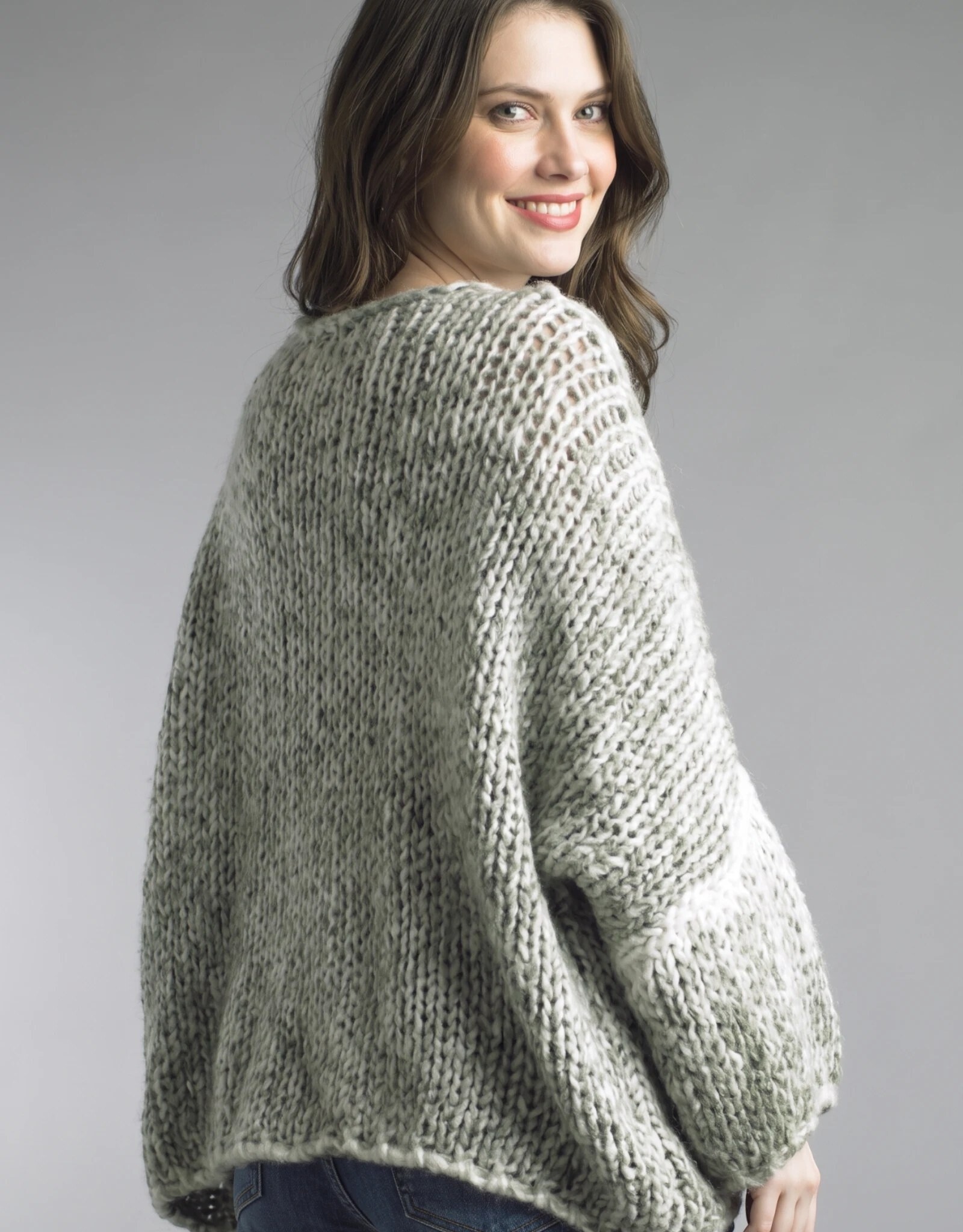 Tempo Paris Hi Lo Chunky Sweater