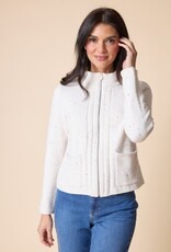 Habitat Clothes to Live In Harvest Tweed Zip Cardigan