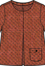 Habitat Clothes to Live In Crinkle Geo Pullover Top