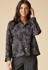 Habitat Clothes to Live In Fall Leaves Crepe Jacket