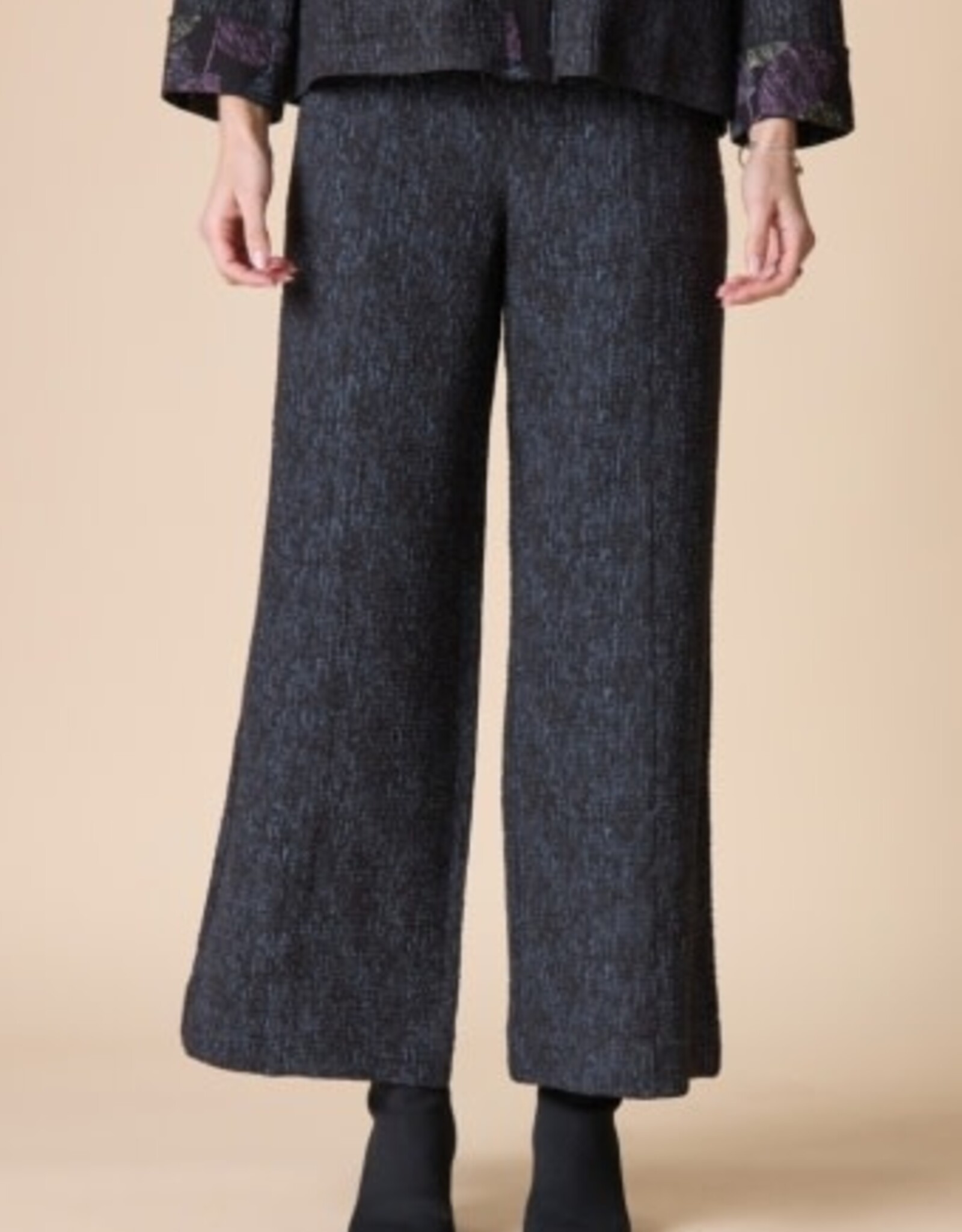 Habitat Clothes to Live In Crinkle Leaves Crepe Aria Pant