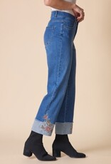 Habitat Clothes to Live In Wildflowers Cuff Jean