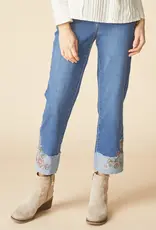 Habitat Clothes to Live In Wildflowers Cuff Jean