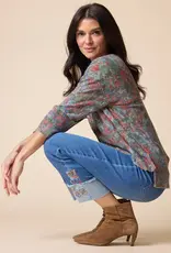 Habitat Clothes to Live In Wildflowers Cuff Jean