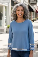 Habitat Clothes to Live In Mosaic Pullover Cotton Sweater