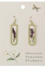ZAD Cottage Floral Dried Flower Earrings
