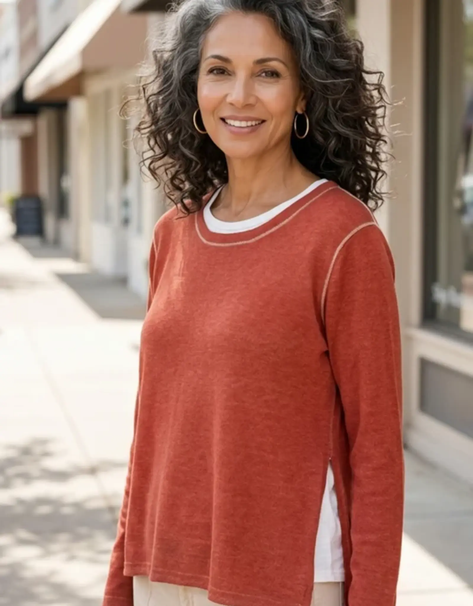 Habitat Clothes to Live In  Layered Looks Sweater