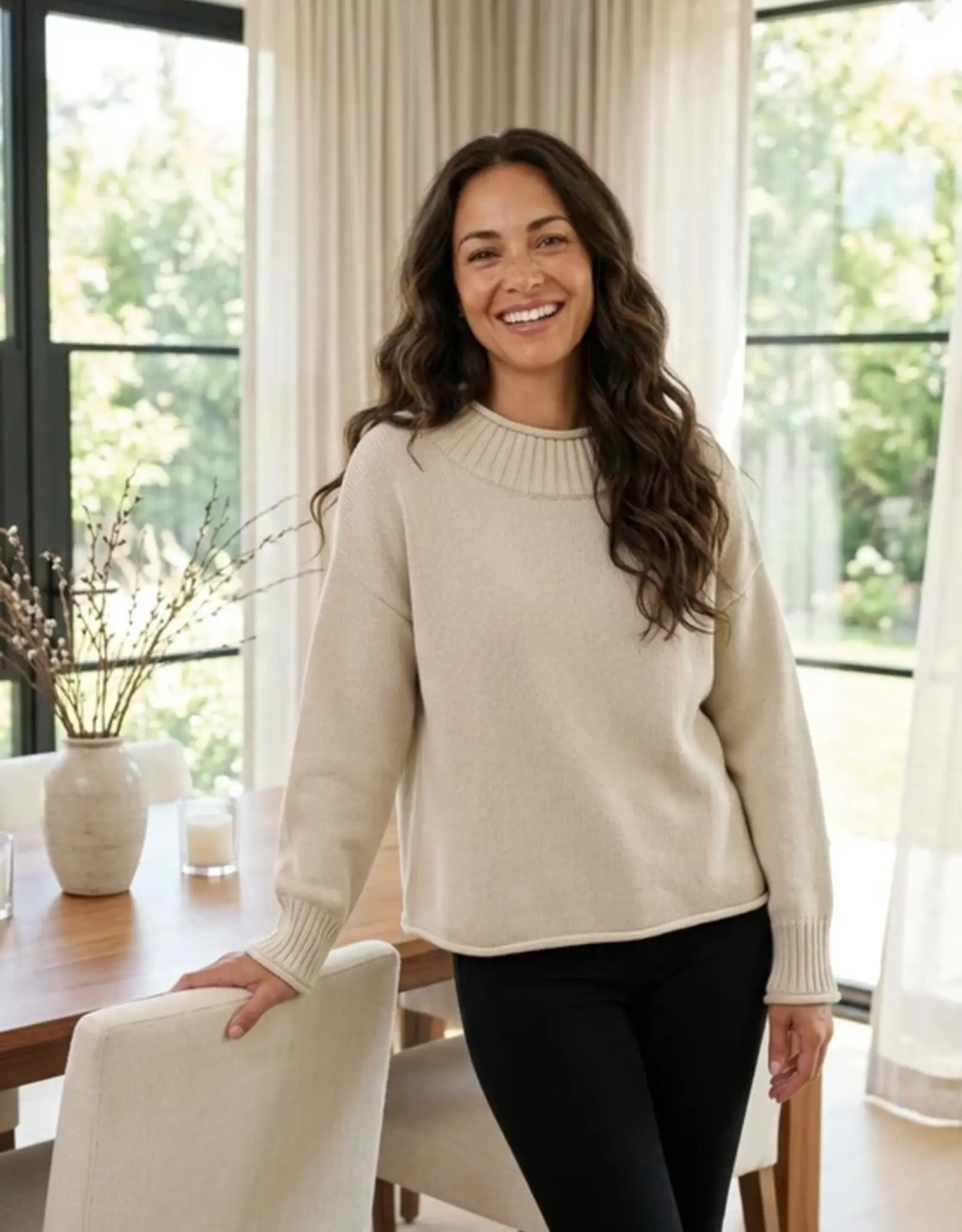 Habitat Clothes to Live In Fireside Shaker Sweater