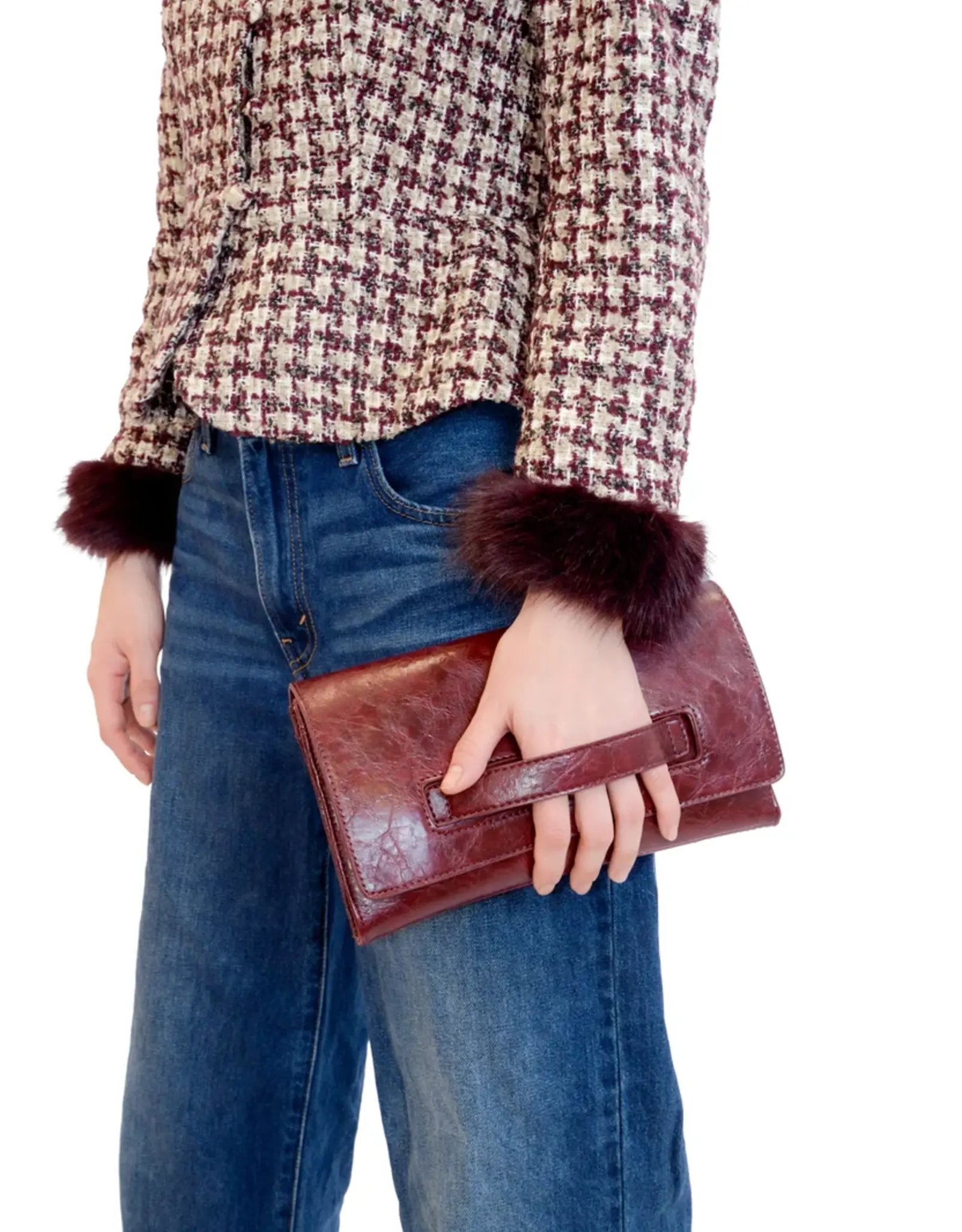 Joy Susan Accessories Caterina Handle Clutch