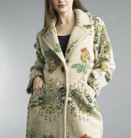 Tempo Paris Bouclé Floral Jacket