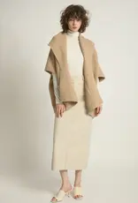 Look by M Ribbed Knit Shawl Collar Cardigan