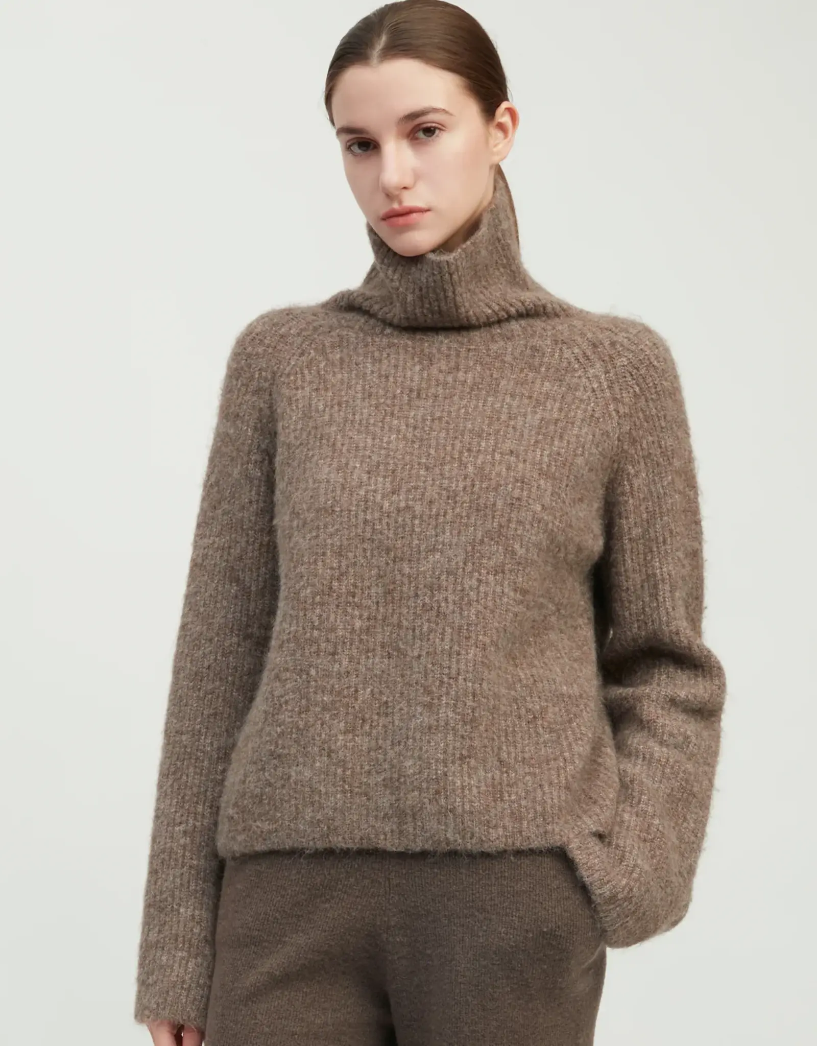 Look by M Funnel Neck Sweater