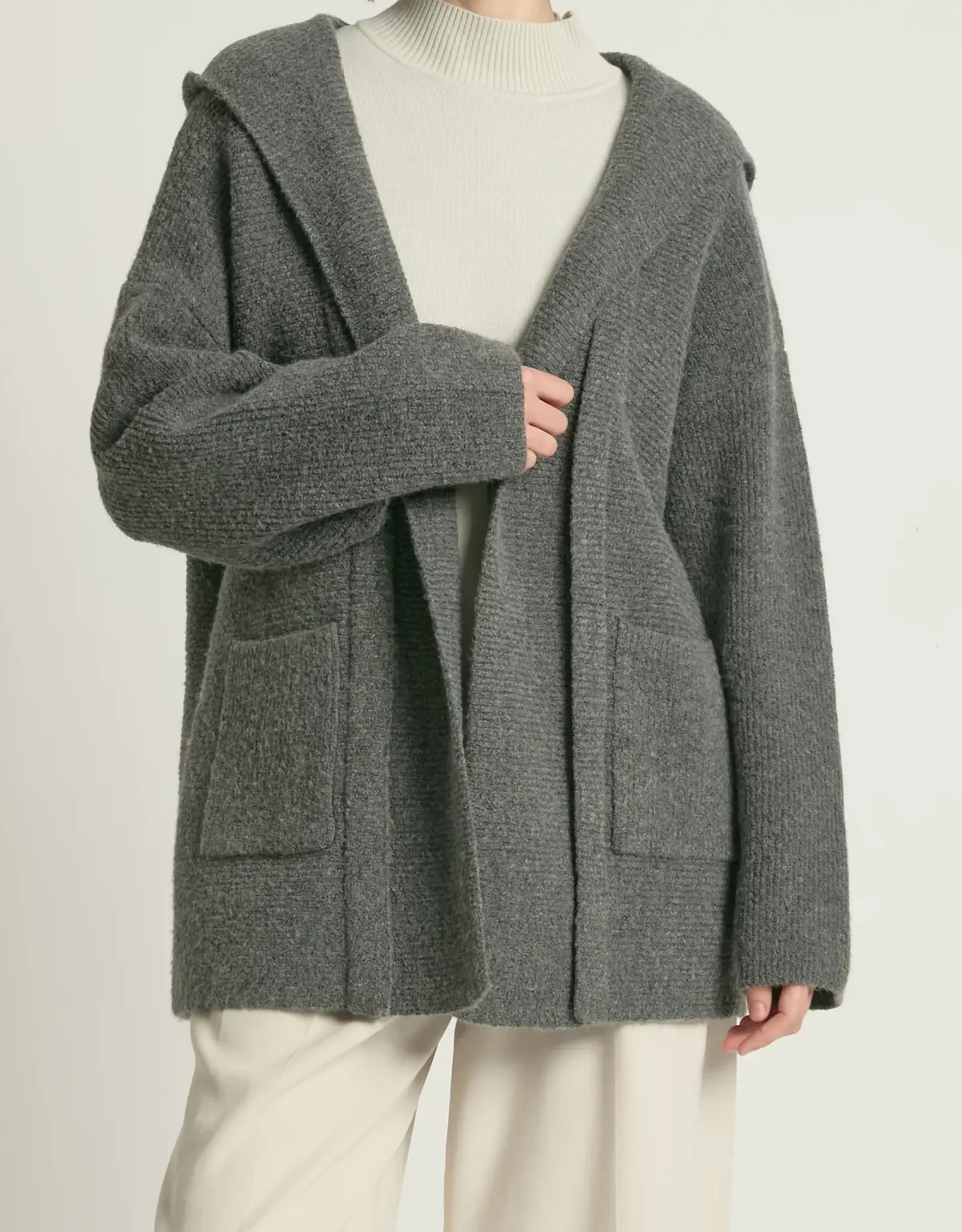 Look by M Haven Hoodie Cardigan
