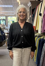 Nally & Millie Vneck Fleece Cardigan Jacket