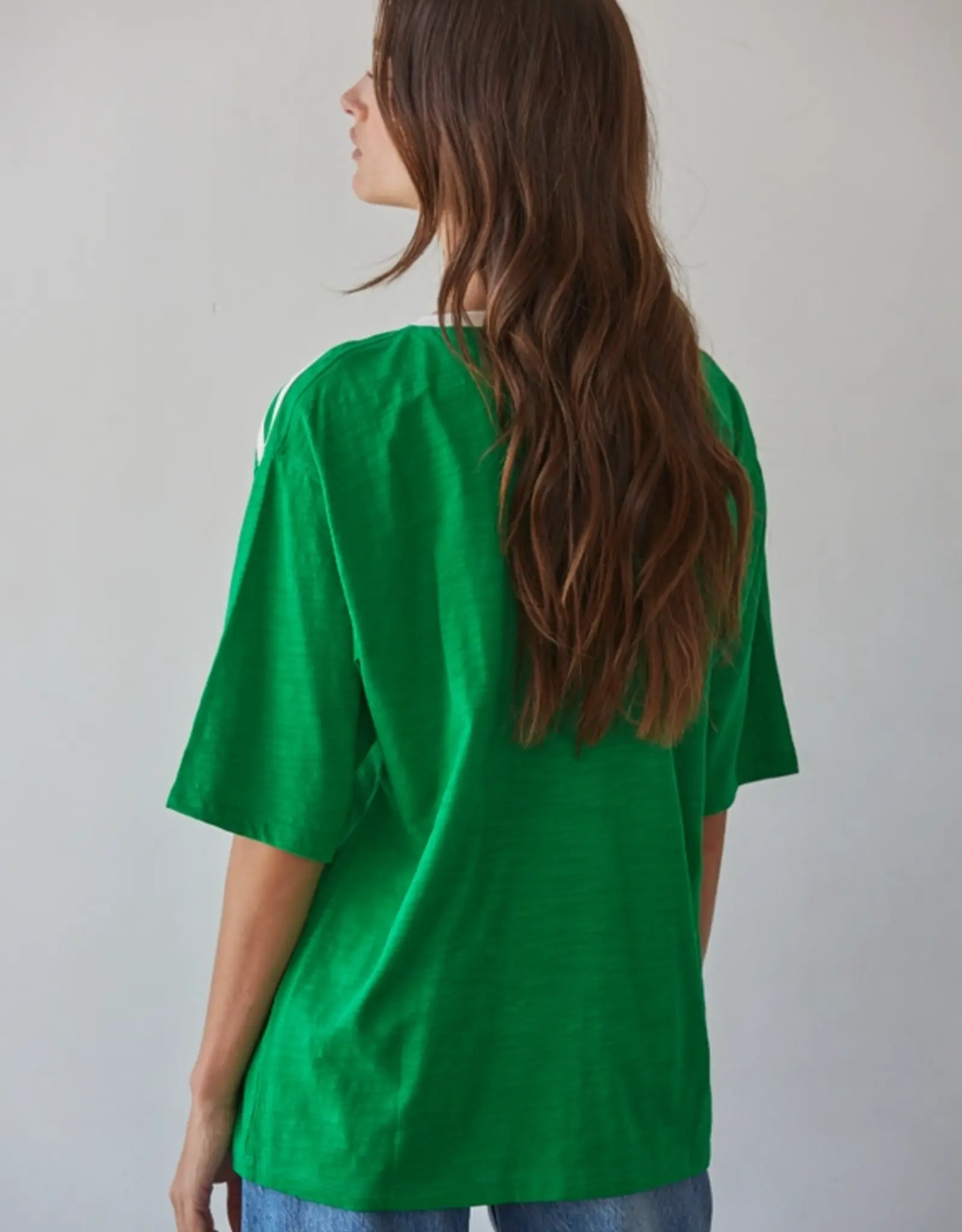 By Together Striped Knit  'Game Day' Top