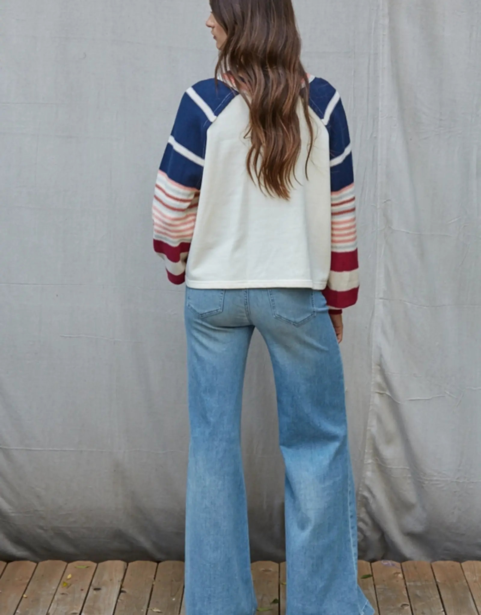 By Together Sporty Striped Top