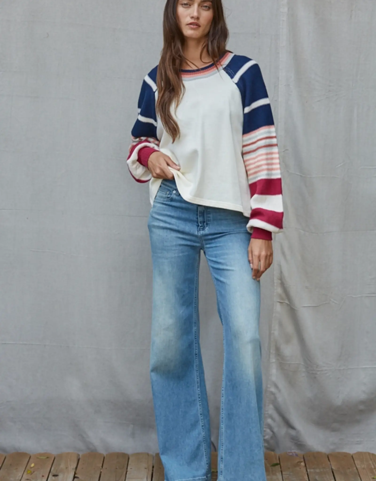 By Together Sporty Striped Top