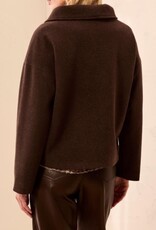 TRIBAL Lofty Chic Funnel Neck Jacket