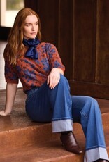 TRIBAL Brooke Palazzo Denim with Cuffs