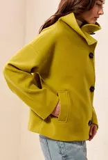 TRIBAL Lofty Chic Funnel Neck Jacket