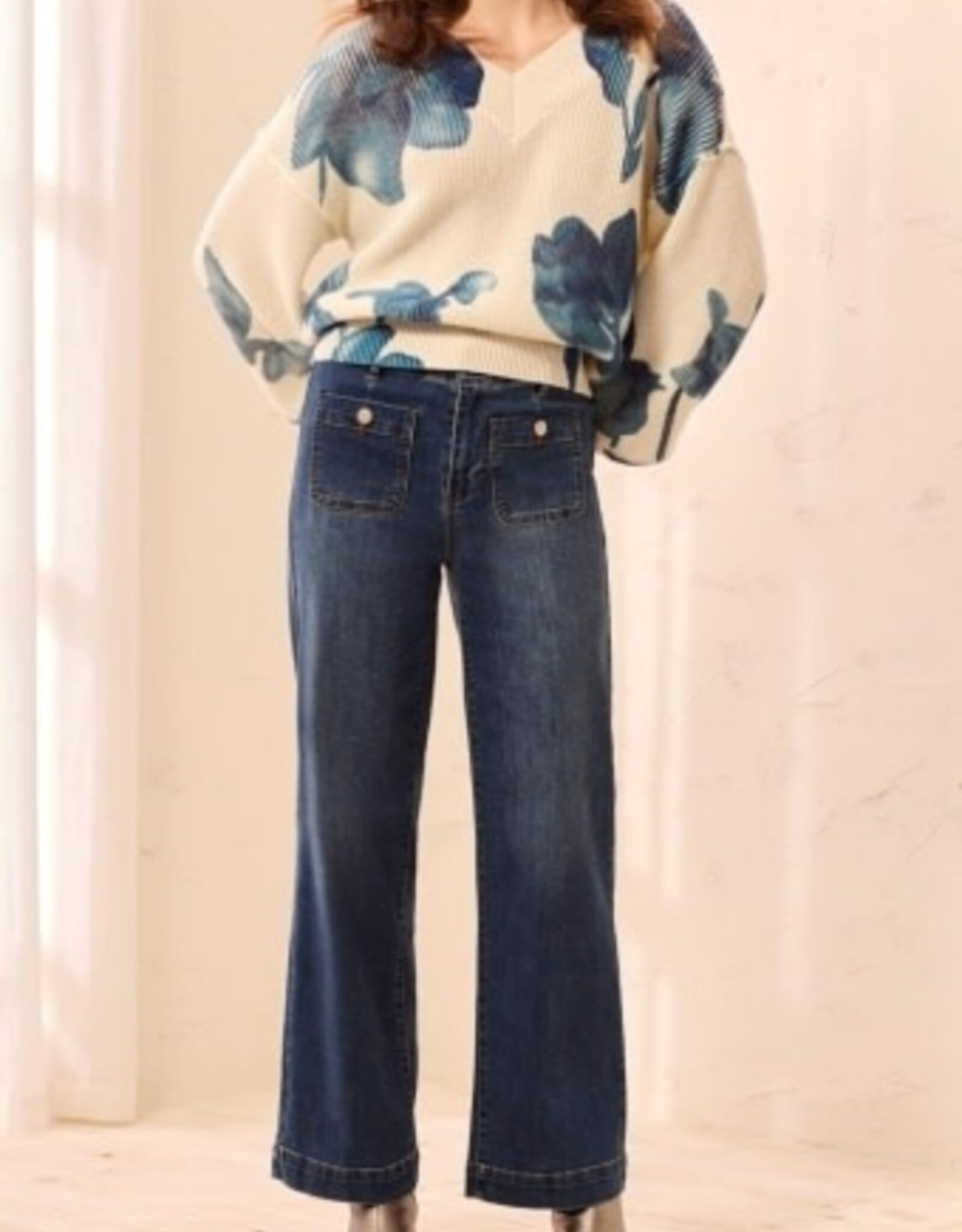 TRIBAL Sophia Ankle Jean