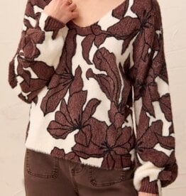 TRIBAL Reversible Foliage Sweater