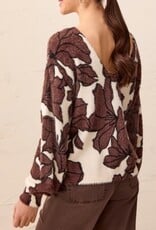 TRIBAL Reversible Foliage Sweater