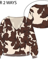 TRIBAL Reversible Foliage Sweater